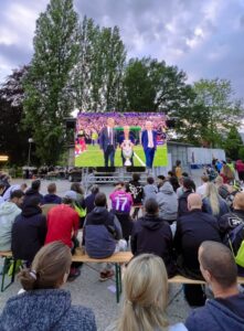 Bild der Unilumin URMIII 03 BF auf einer Public Viewing Veranstaltung